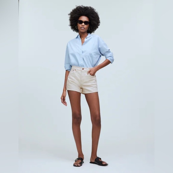 NWT Madewell The Perfect Vintage Jean Short in Vintage Canvas Size 30 - Picture 2 of 8